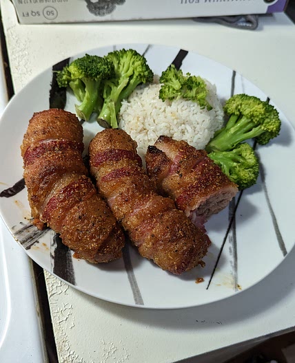 Cajun Bacon Wrapped
Sausages