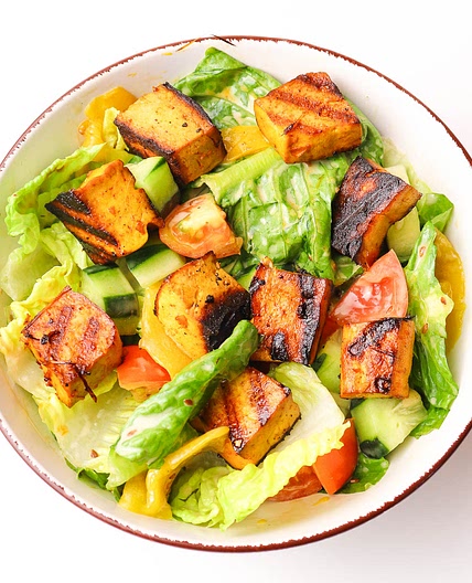 Sesame Tofu Salad