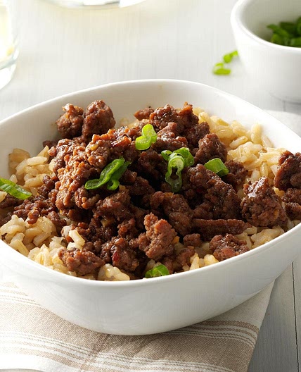 Korean Beef and Rice
