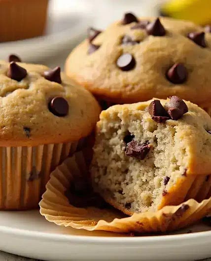 Easy Chocolate Chip Banana Muffins You’ll Love