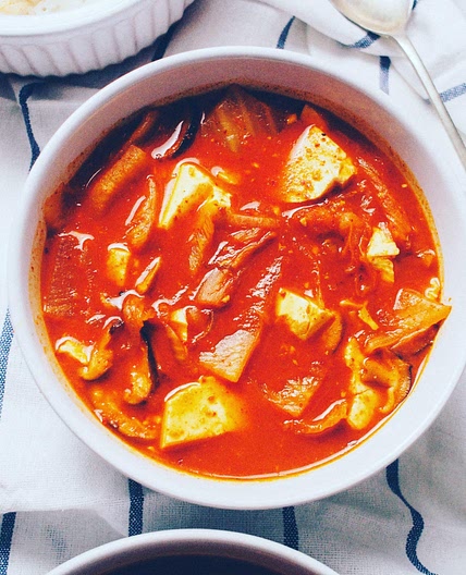 Kimchi Jjigae - Spicy Tofu Stew