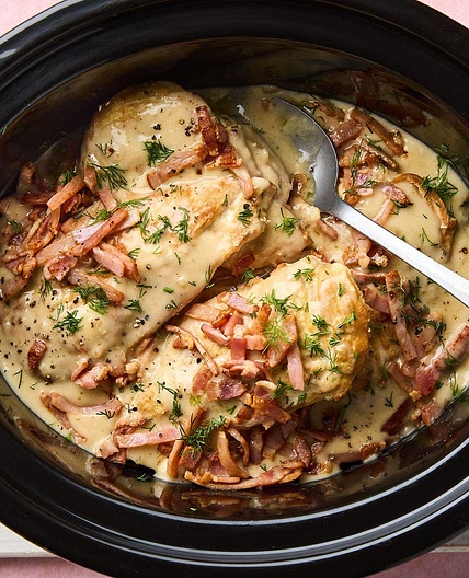 Slow cooker creamy ranch chicken breast recipe