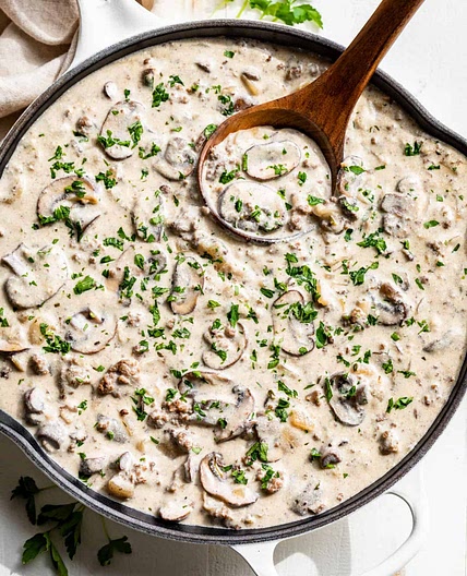 Beef Stroganoff