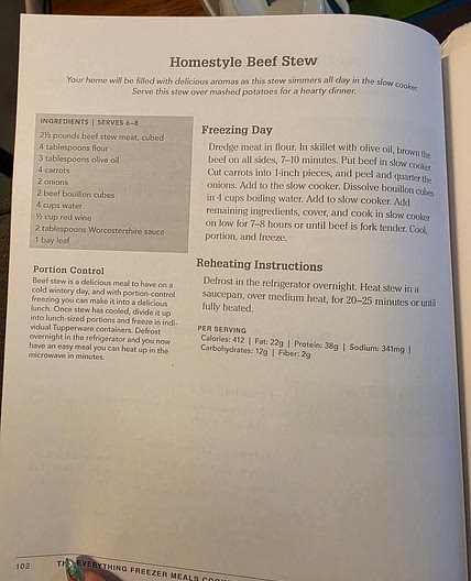 Homestyle Beef Stew