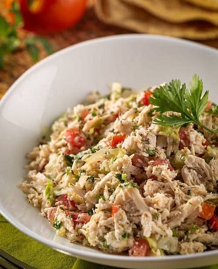 Salpicon de pollo 🥬🐣