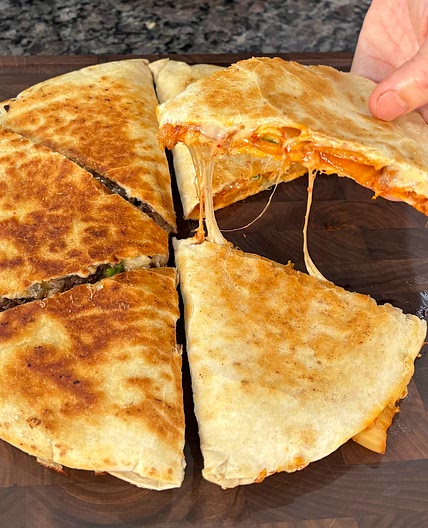 Quick, Easy & Packed with Flavor Kimchi Quesadilla