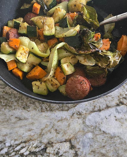 Italian Sausage and Veggies
