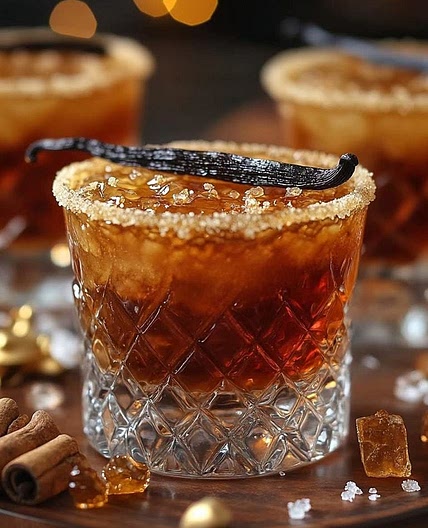 Toasted Vanilla Bean & Bourbon Brulee