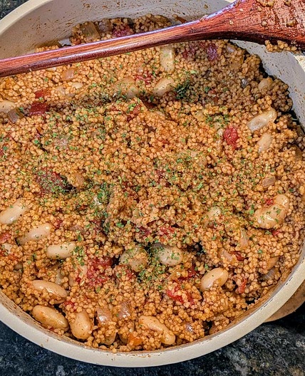 Tomato and Bean Couscous
