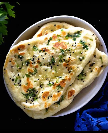 Homemade Bullet Naan