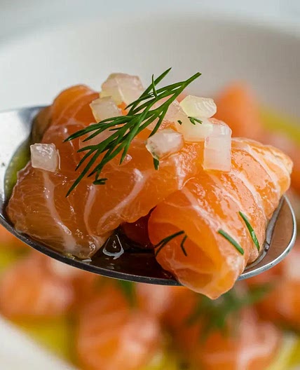 Salmon Crudo