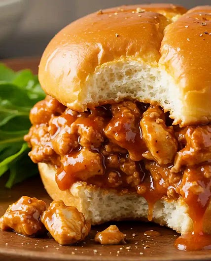 Cajun Chicken Sloppy Joes Recipe