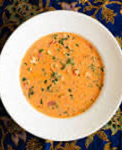 Tomato, Prawn & Coriander Soup