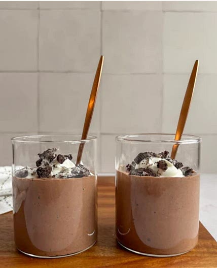 Cottage cheese chocolate mousse