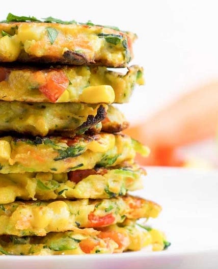 Vegetable (Rainbow) Fritters