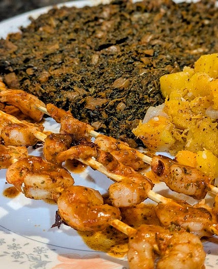 Grilled Shrimp Skewers