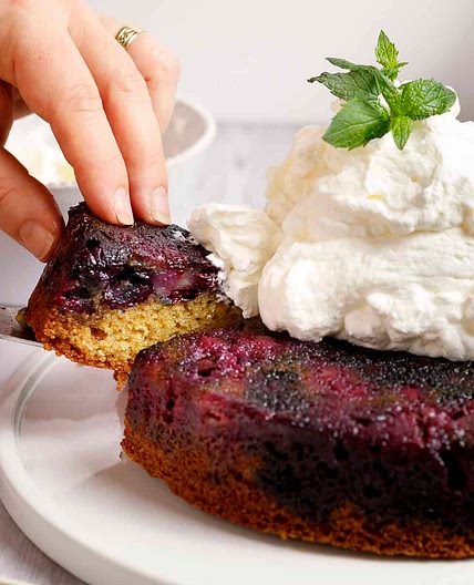 Blueberry Olive Oil Cake