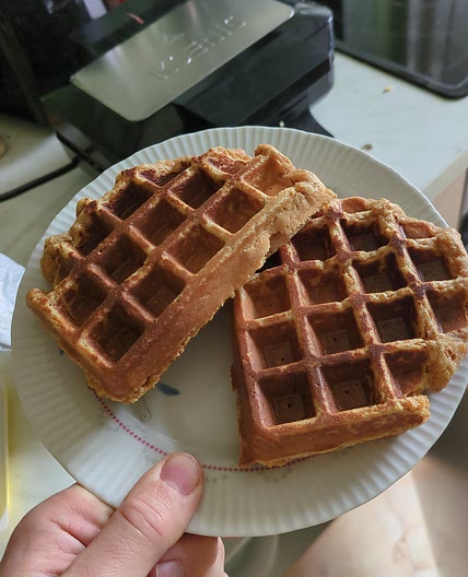 Linsenwaffeln