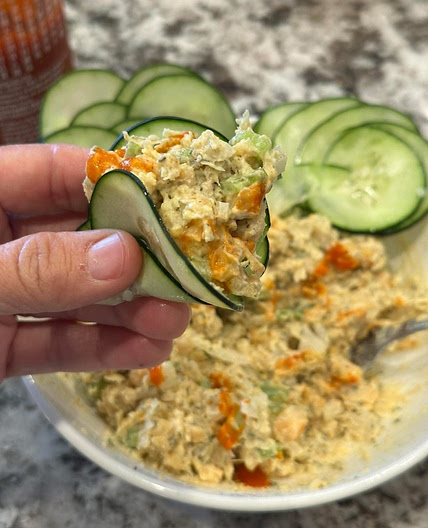 Chickpea “Chicken” Salad