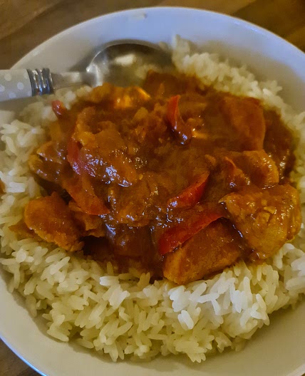 Spicy Brazilian Coconut Chicken