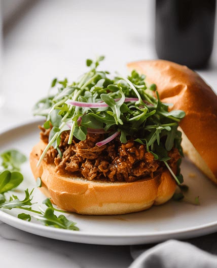 Toasted Brioche Sloppy Joes with Smoky-Sweet Tomato Sauce