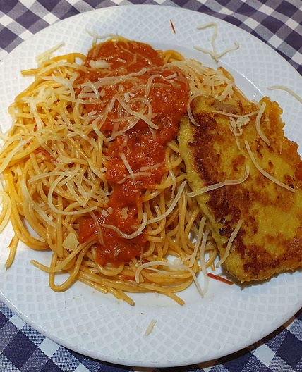Pâte sauce tomate cordon bleu