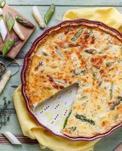 Spargelquiche