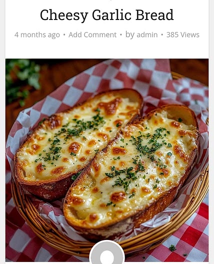 Cheesy Garlic Bread