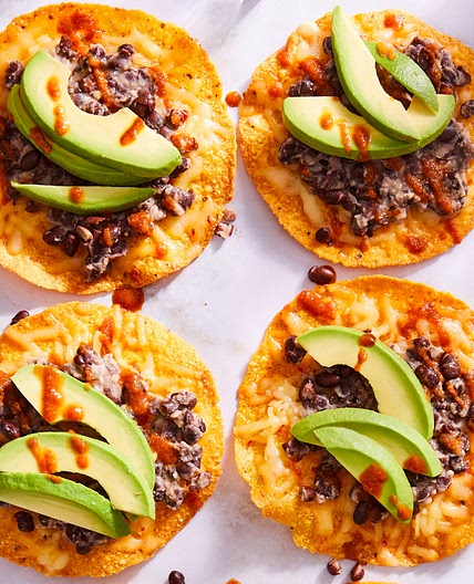 Black Bean Tostadas