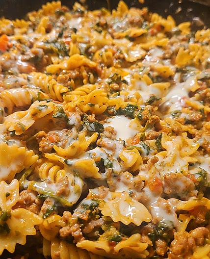 Creamy Italian Sausage Pasta