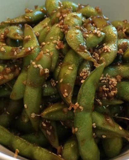 Garlic Teriyaki Edamame