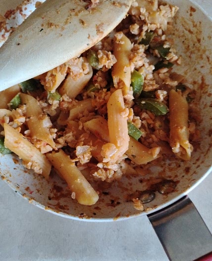 Healthy vegan goulash