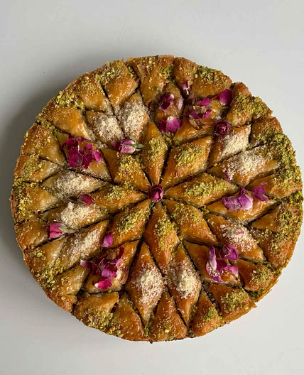 almond & walnut baklawa 