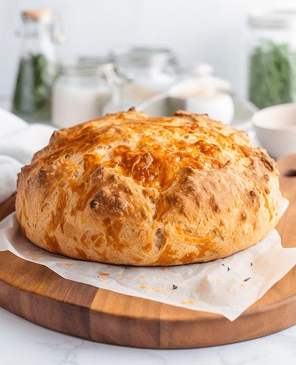 Cheddar & Chive Irish Soda Bread