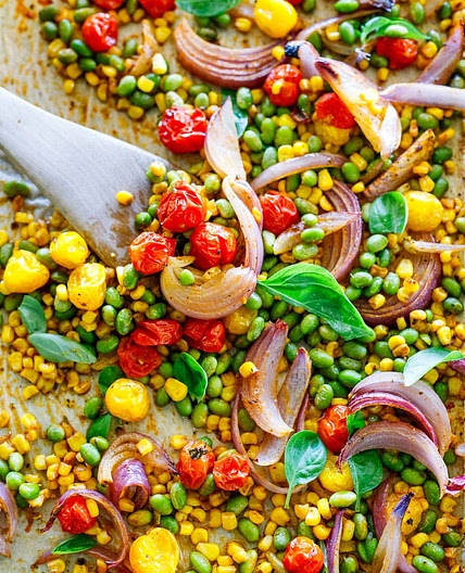 Roasted Corn Succotash