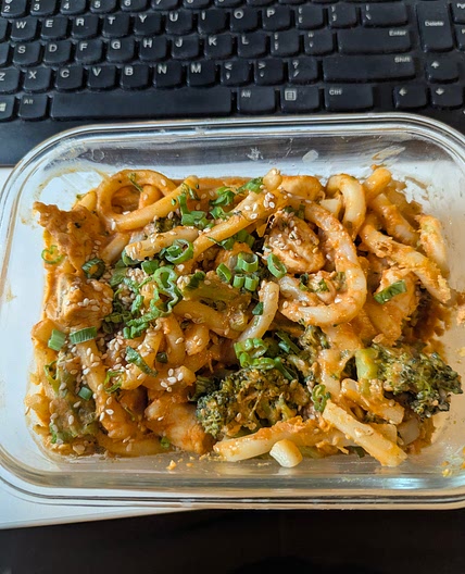 Gojujang Udon (Peanut egg🔥)