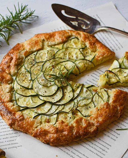 Zucchini and Ricotta Galette