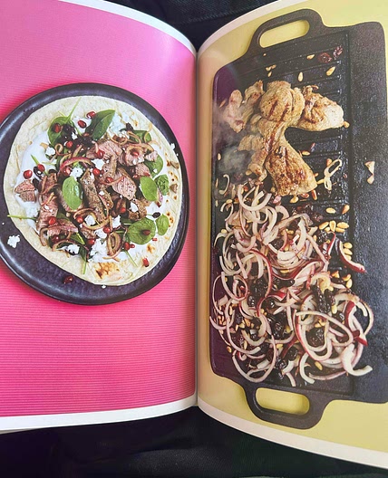 Lamb and flatbreads 