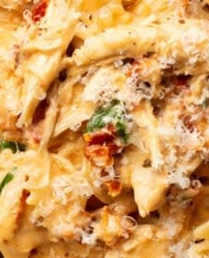 Parmesan Chicken & Bowties