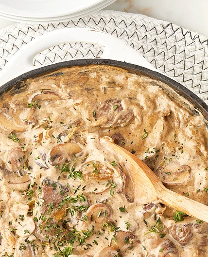 Traditional Beef Stroganoff Recipe