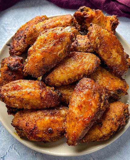 Crispy Dry Rub Chicken Wings