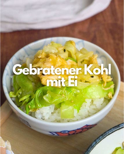 Simple Cabbage and Egg Stir-fry