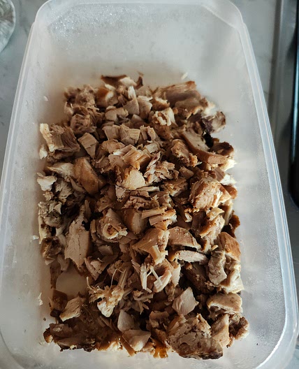 Slow Cooked Chicken Thighs