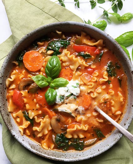 Lasagna Soup