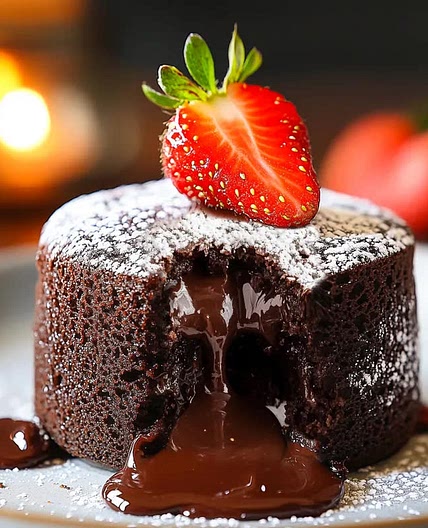 Gluten Free Chocolate Soufflés 