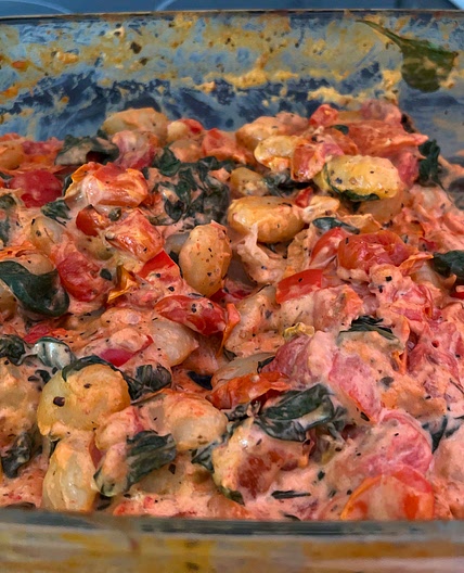 Baked Boursin Gnocchi 