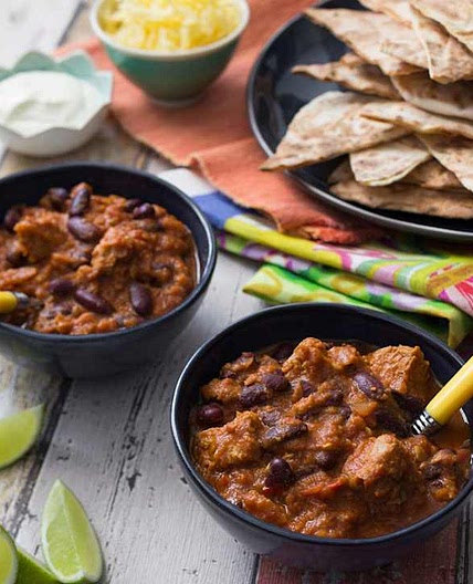 Chilli con tempeh