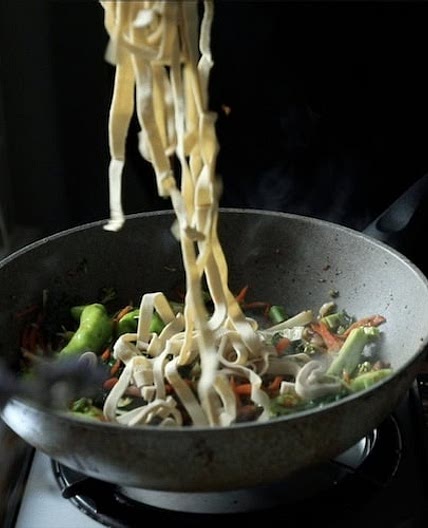 Stir Fried Tofu Noodles