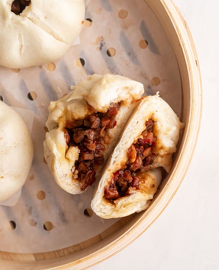 Char Siu Bao (Steamed BBQ Pork Buns)