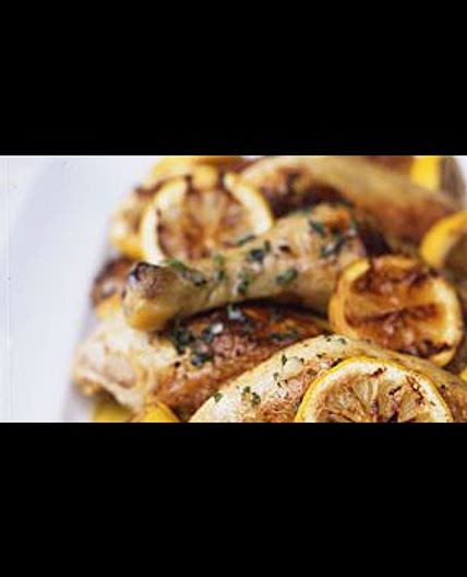 Grilled Chicken with Lemon, Garlic, and Oregano
